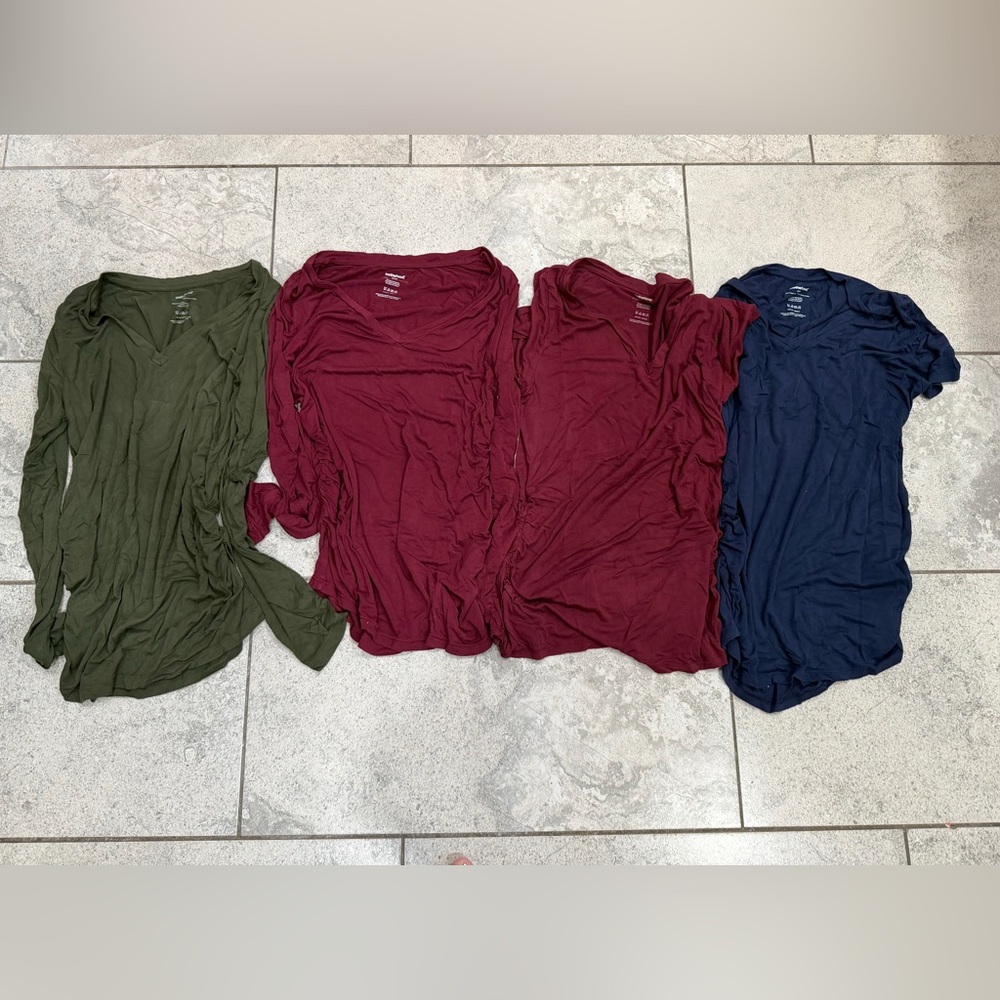 Like New- Lot of 4 Motherhood Maternity Shirts